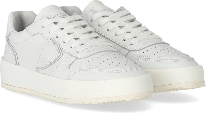 Philippe Model Nice Low White Sneaker - Image 2