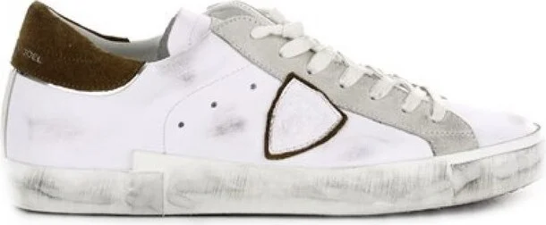 Philippe Model Panelled Low-Top Sneakers