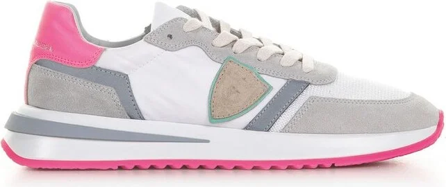 Philippe Model Panelled Low-Top Sneakers