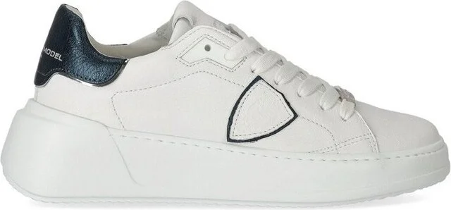 Philippe Model Paris Logo Patch Low-Top Sneakers