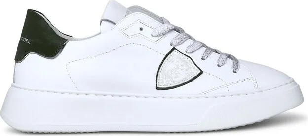 Philippe Model Paris Temple Veau Lace-Up Sneakers