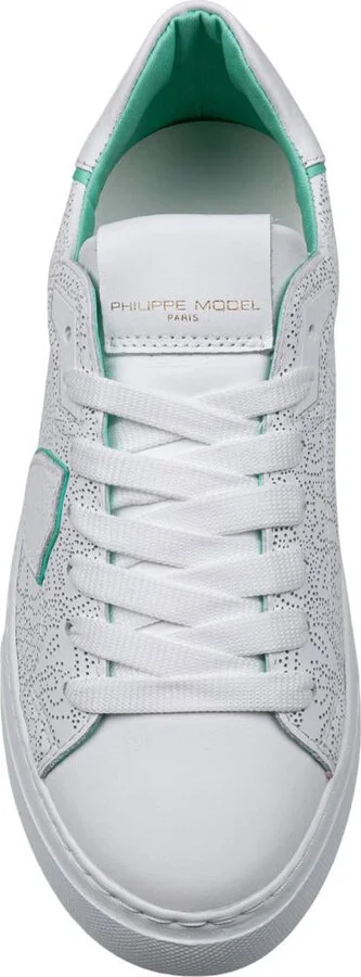 Philippe Model Perforated Leather Sneakers - Image 2
