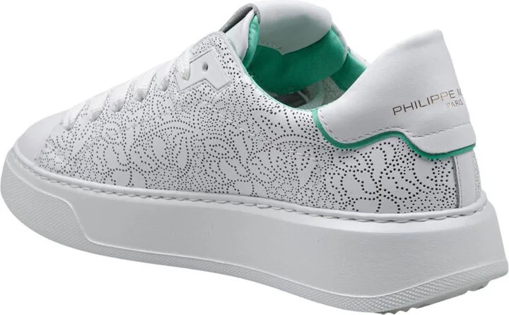 Philippe Model Perforated Leather Sneakers - Image 3