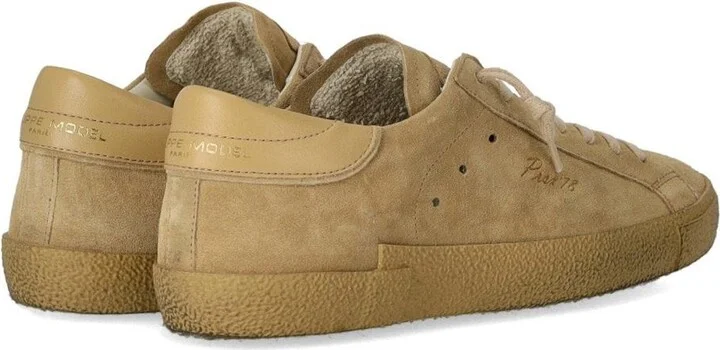 Philippe Model Prsx Daim 70 Beige Sneaker - Image 4