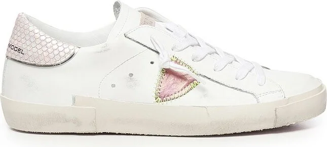 Philippe Model Prsx Logo Patch Sneakers