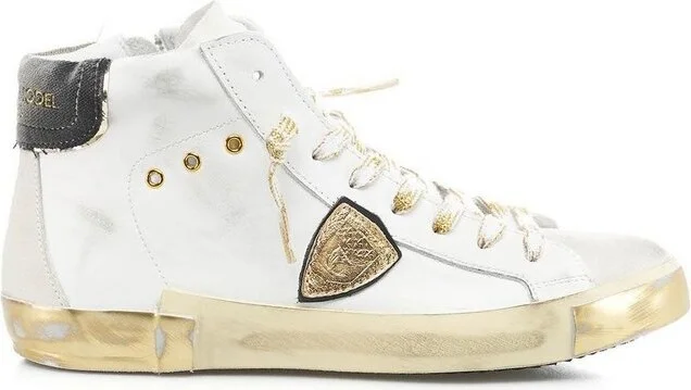 Philippe Model Prsx Logo Patch Sneakers