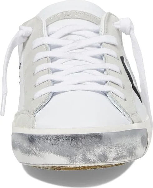 Philippe Model PRSX Low Sneaker Women's Shoes Veau Diamant/Blanc Rose : EU 37 (US Women's 6) M, Leather - Image 5