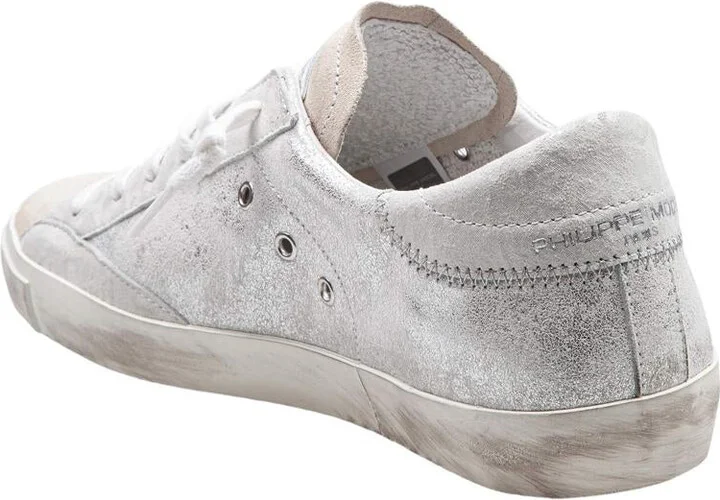 Philippe Model Sneakers In Laminated Leather - Image 3