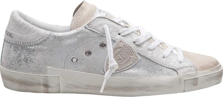 Philippe Model Sneakers In Laminated Leather