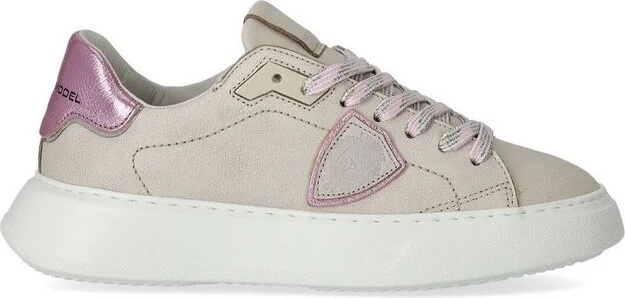 Philippe Model Temple Vintage Lace-Up Sneakers