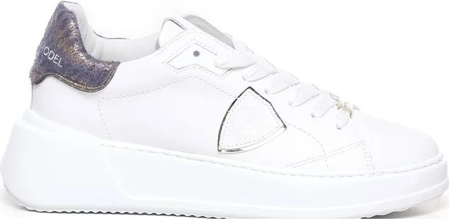 Philippe Model Tres Temple Lace-Up Sneakers