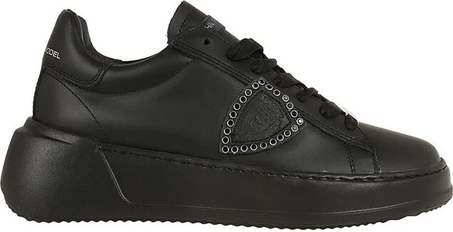 Philippe Model Tres Temple Lace-Up Sneakers