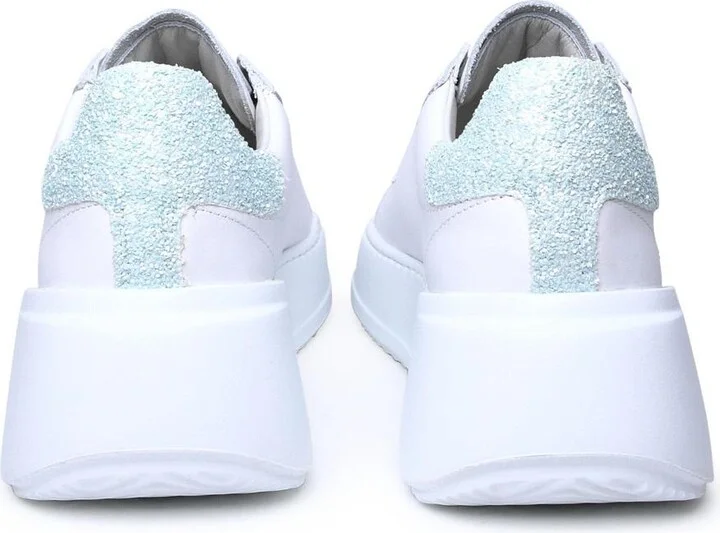 Philippe Model White Leather Sneakers - Image 4