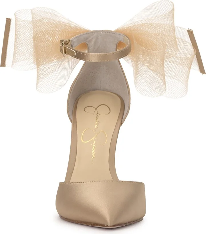 Phindies Ankle Strap Pointed Toe Pump - Image 4
