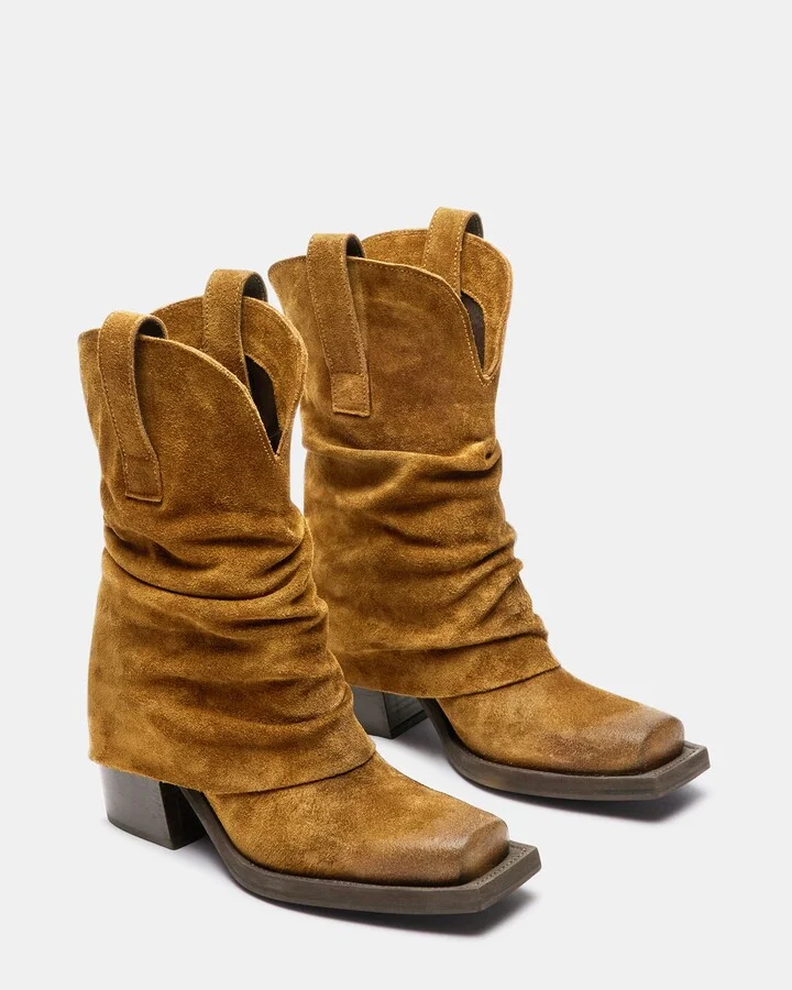 Pia Chestnut Suede - Image 2