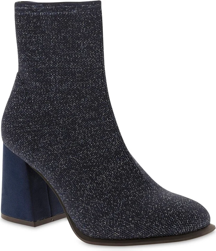 NAVY/ SILVER