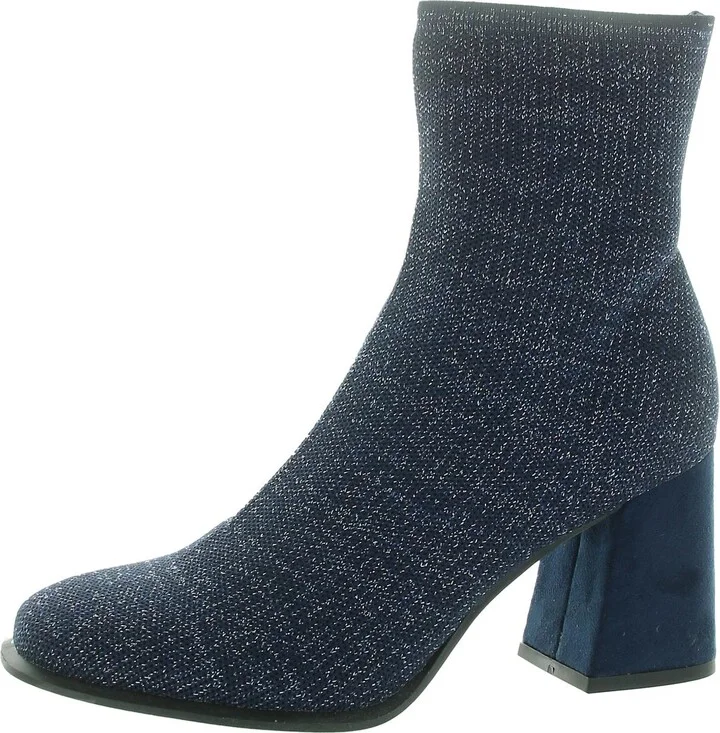 Piana Womens Stretch Knit Mid-Calf Boots