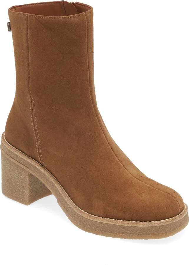 Piani Block Heel Bootie