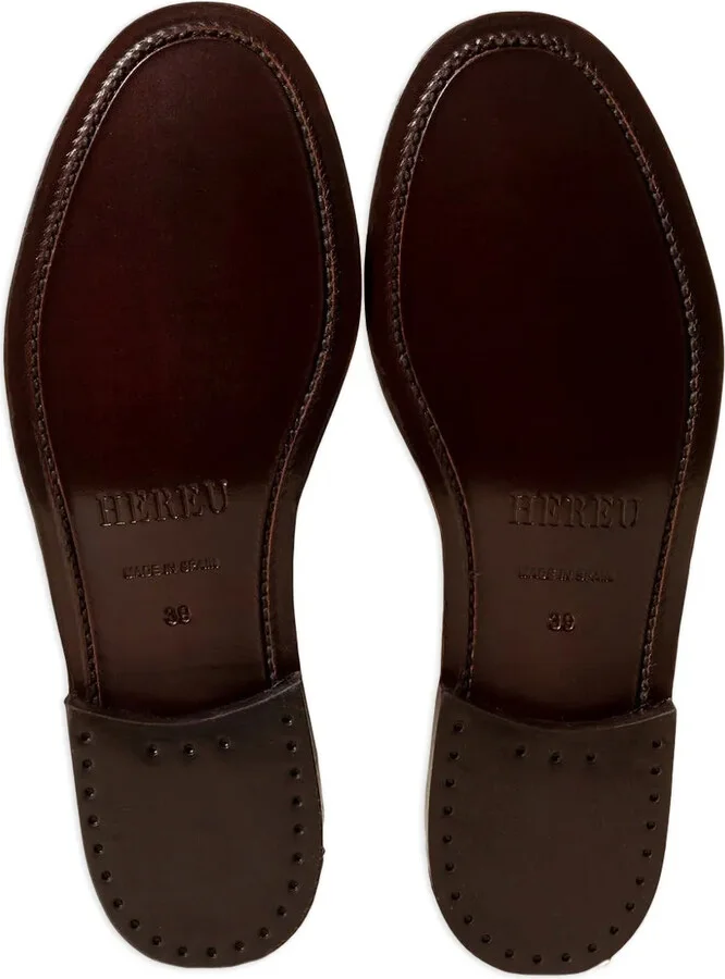 Picada perforated leather flats - Image 4
