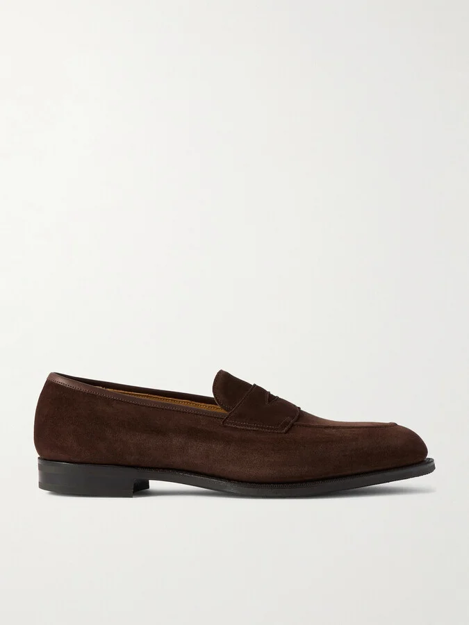 Picadilly Suede Penny Loafers