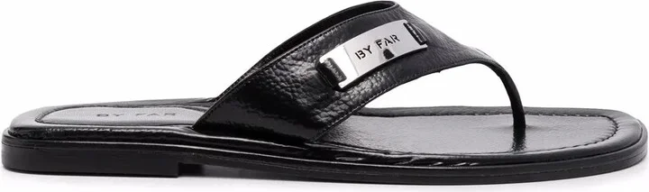 Piel thong flip flops
