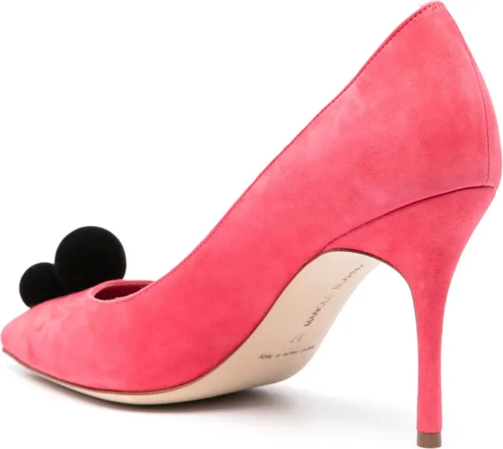 Piera 90mm suede pumps - Image 3