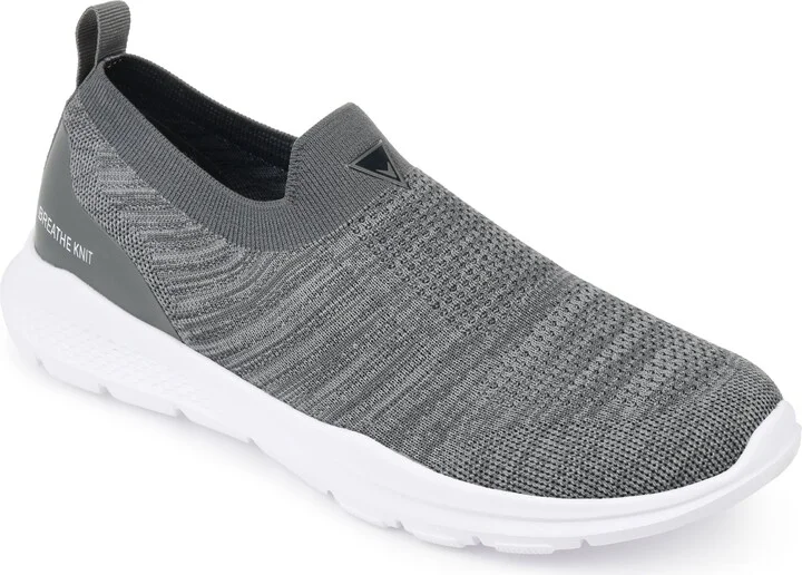 Pierce Casual Slip-on Knit Walking Sneaker