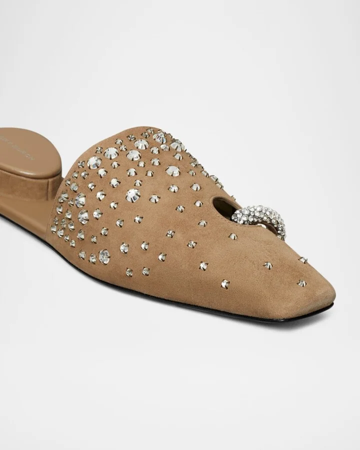 Pierced Crystal Mules - Image 2