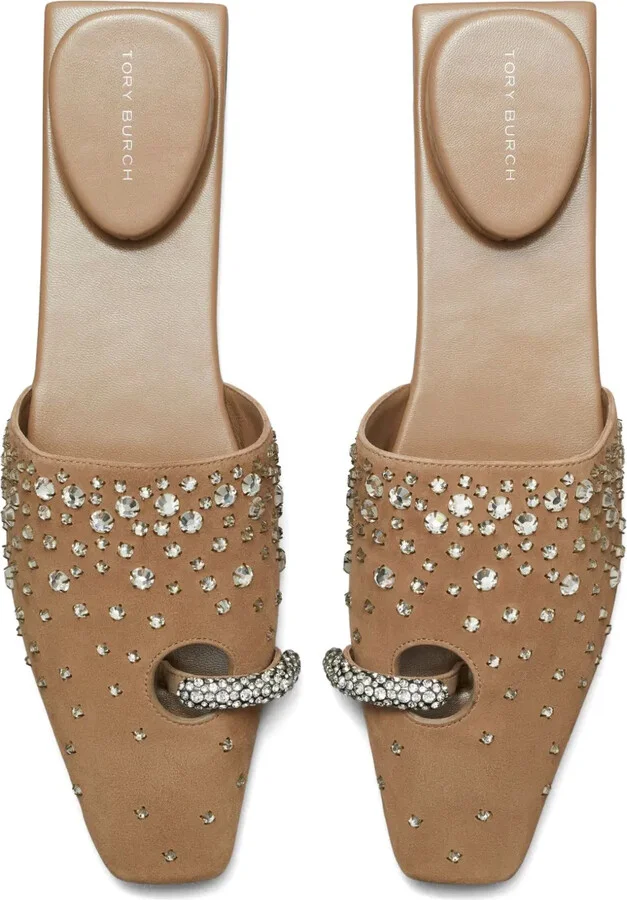 Pierced Crystal mules - Image 4