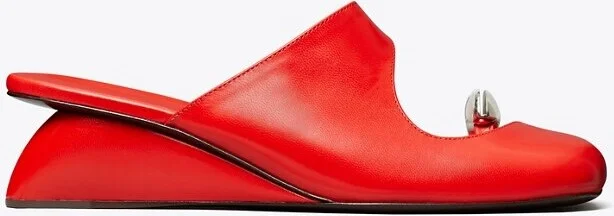 Pierced Mule Wedge - Image 3