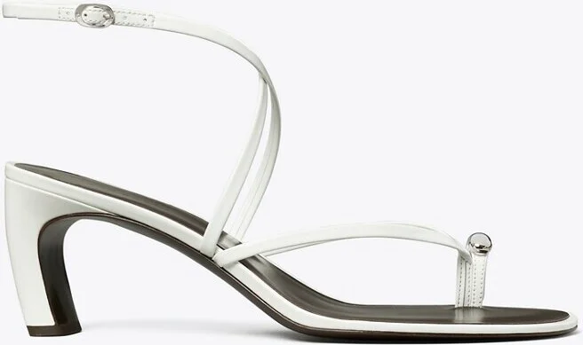 Pierced Multi-Strap Heeled Sandal - Image 3