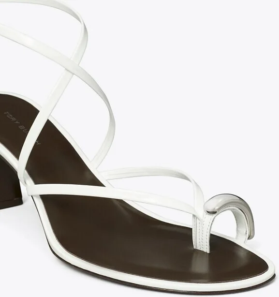 Pierced Multi-Strap Heeled Sandal - Image 4
