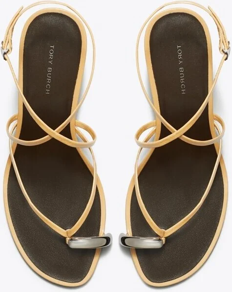 Pierced Multi-Strap Heeled Sandal - Image 5