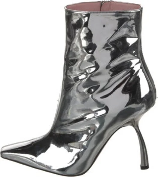 Metallic, Pattern Prints, Silver