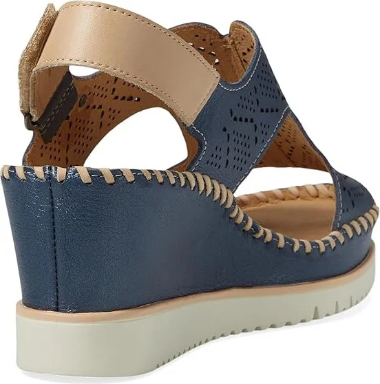 PIKOLINOS Aguadulce W3Z-1775CPC1 Women's Sandals Blue : EU 38 (US Women's 7.5-8) B - Medium, Leather/Rubber - Image 4