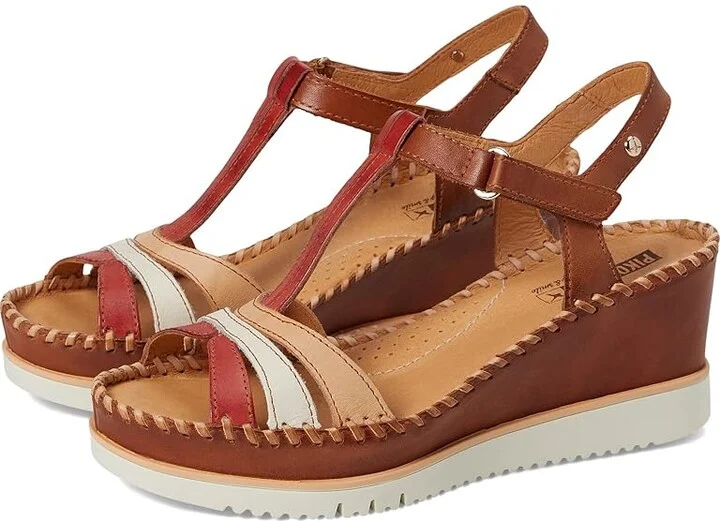 PIKOLINOS Aguadulce W3Z-1776C1 Women's Shoes Cherry : EU 39 (US Women's 8.5-9) B - Medium, Leather