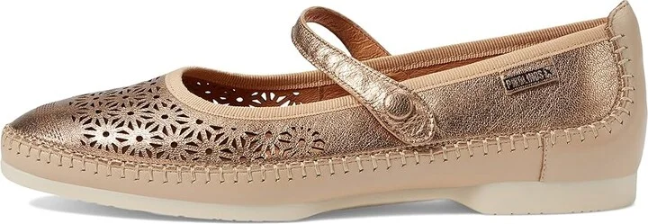 PIKOLINOS Aguilas W6T-2594CLC1 Women's Flat Shoes Champagne : EU 40 (US Women's 9.5-10) B - Medium, Leather - Image 5
