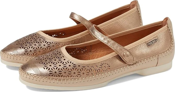 PIKOLINOS Aguilas W6T-2594CLC1 Women's Flat Shoes Champagne : EU 40 (US Women's 9.5-10) B - Medium, Leather