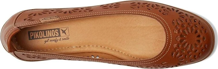 PIKOLINOS Alcoi W4C Women's Flat Shoes Brandy : EU 40 (US Women's 9.5-10) B - Medium, Leather/Rubber - Image 2