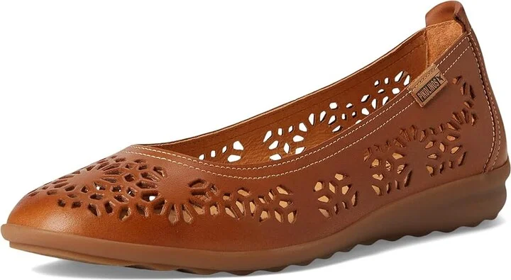 PIKOLINOS Alcoi W4C Women's Flat Shoes Brandy : EU 40 (US Women's 9.5-10) B - Medium, Leather/Rubber - Image 5
