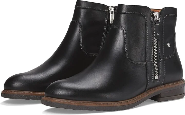 PIKOLINOS Aldaya W8J-8747 Women's Boots Black : EU 38 (US Women's 7.5-8) B - Medium, Leather