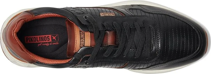 PIKOLINOS Aranda M8R Men's Walking Shoes Black : EU 45 (US Men's 11.5-12) D - Medium, Leather - Image 2