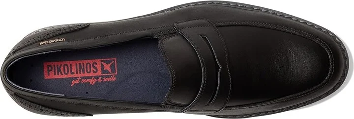 PIKOLINOS Avila M1T-3205 Men's Shoes Black : EU 43 (US Men's 9.5-10) D - Medium, Leather - Image 2
