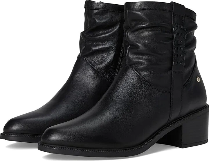 PIKOLINOS Bacarot W2D-8891 Women's Boots Black : EU 38 (US Women's 7.5-8) B - Medium, Leather