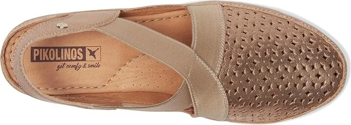 PIKOLINOS Benidorm W4A Women's Sandals Champagne : EU 39 (US Women's 8.5-9) B - Medium, Leather - Image 2
