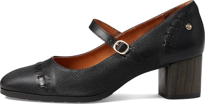 PIKOLINOS Calafat W1Z High Heels Black : EU 40 (US Women's 9.5-10) B - Medium, Leather - Image 5