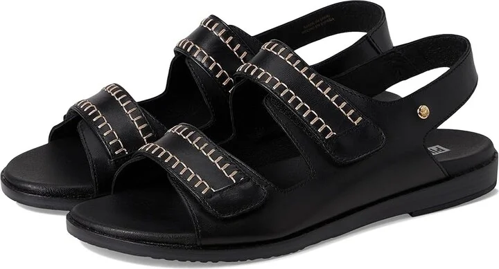 PIKOLINOS Formentera W8Q Women's Sandals Black 2 : EU 39 (US Women's 8.5) B - Medium, Leather