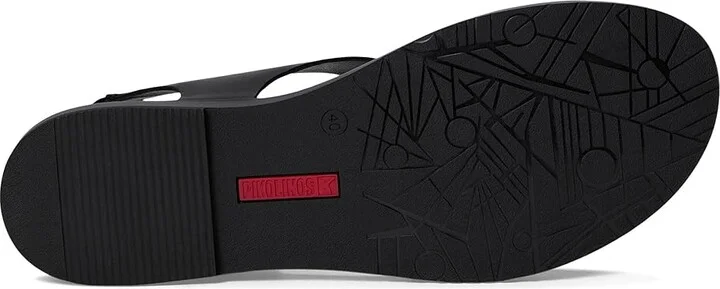 PIKOLINOS Formentera W8Q Women's Sandals Black : EU 36 (US Women's 5.5-6) B - Medium, Leather/Rubber - Image 3