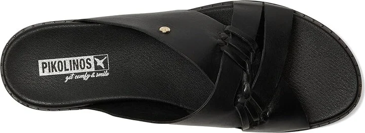PIKOLINOS Formentera W8Q Women's Sandals Black : EU 39 (US Women's 8.5) B - Medium, Leather/Rubber/Synthetic - Image 2