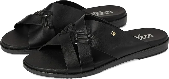 PIKOLINOS Formentera W8Q Women's Sandals Black : EU 39 (US Women's 8.5) B - Medium, Leather/Rubber/Synthetic